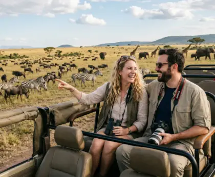 Honeymoon safari in Kenya